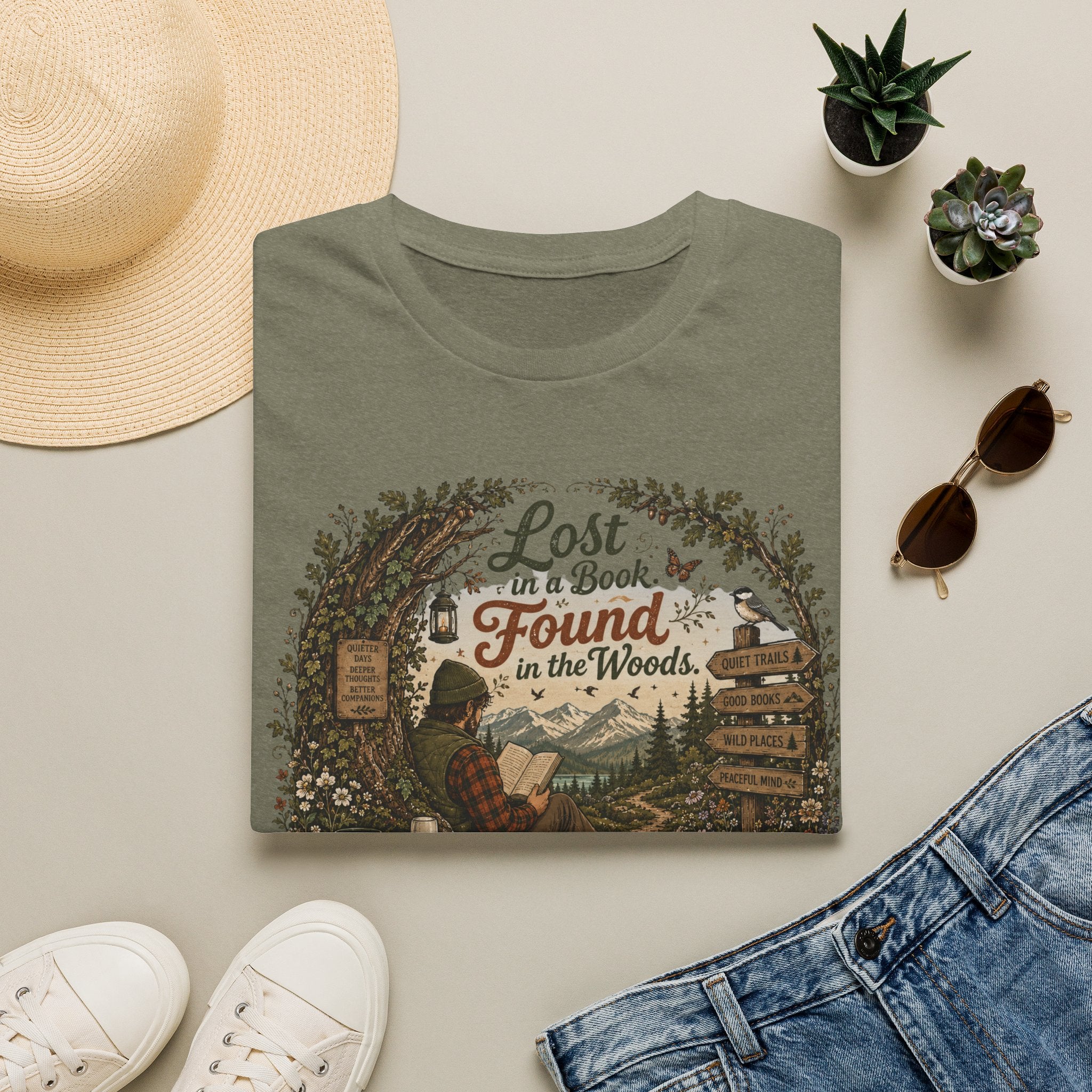 LostInABook01 T-shirt
