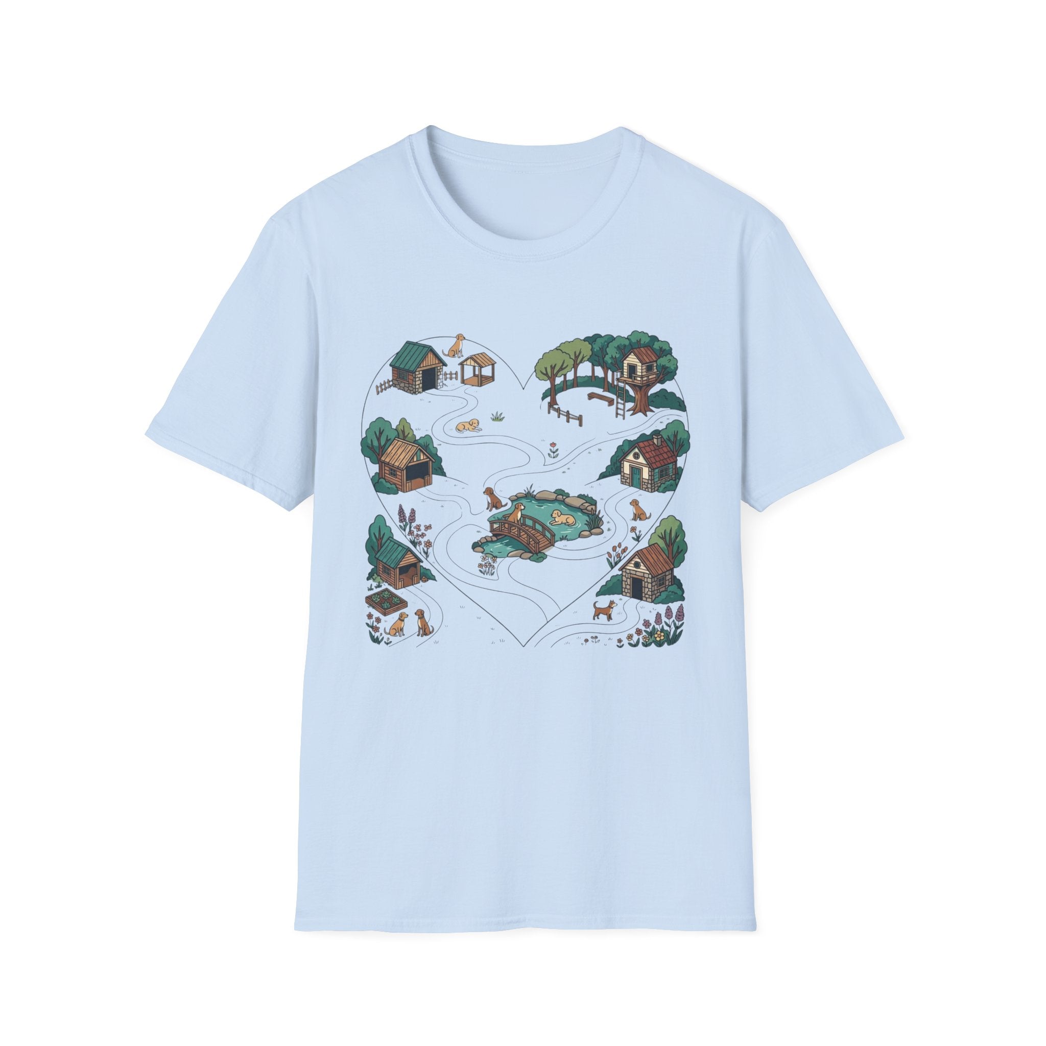 DogParkHeart  T-Shirt