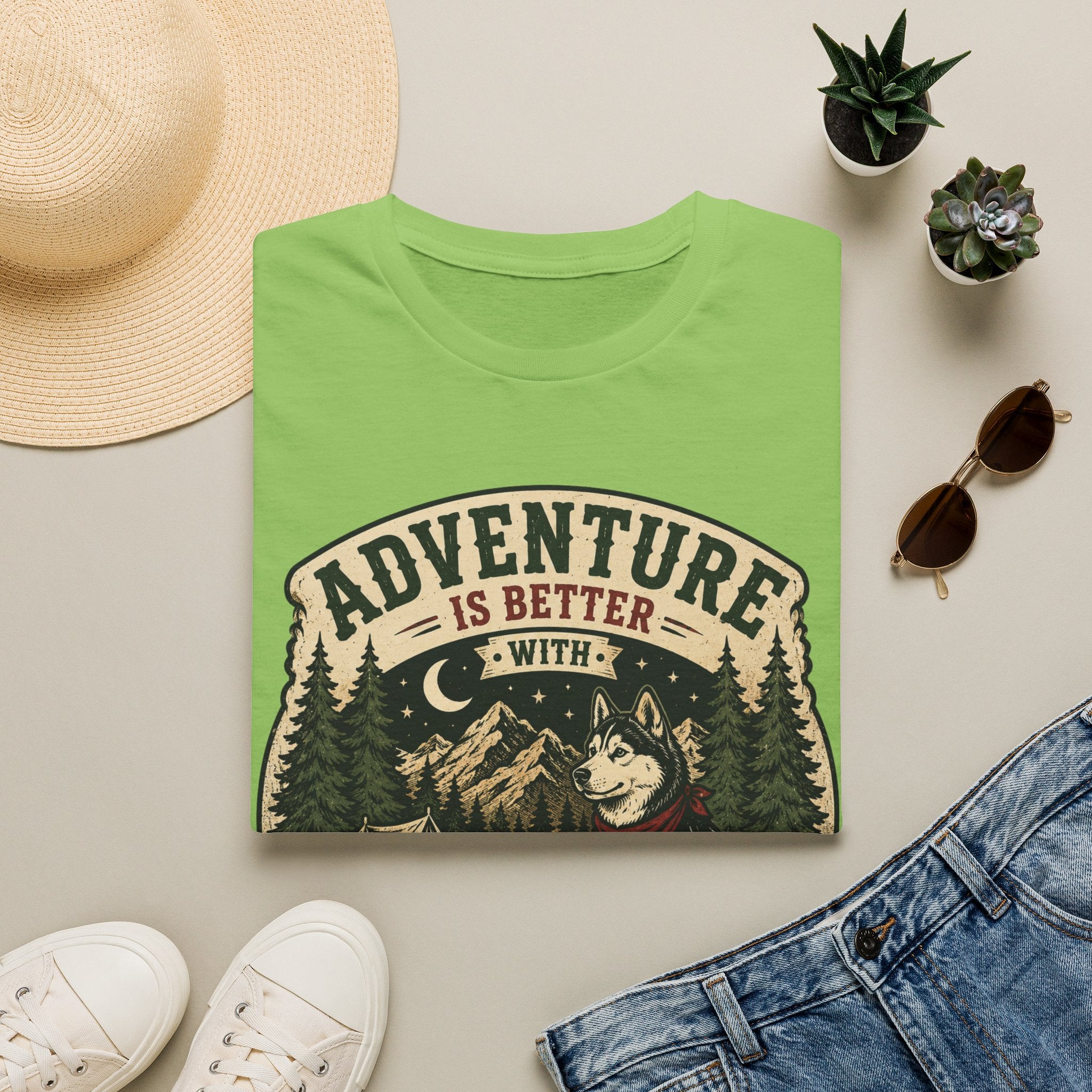 Adventure Is Better With My Dog T-Shirt