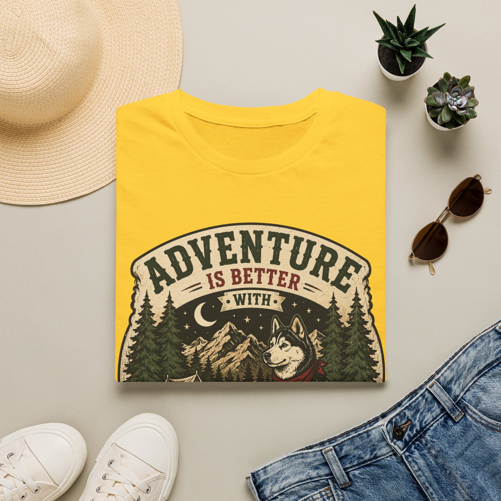 Adventure Is Better With My Dog T-Shirt