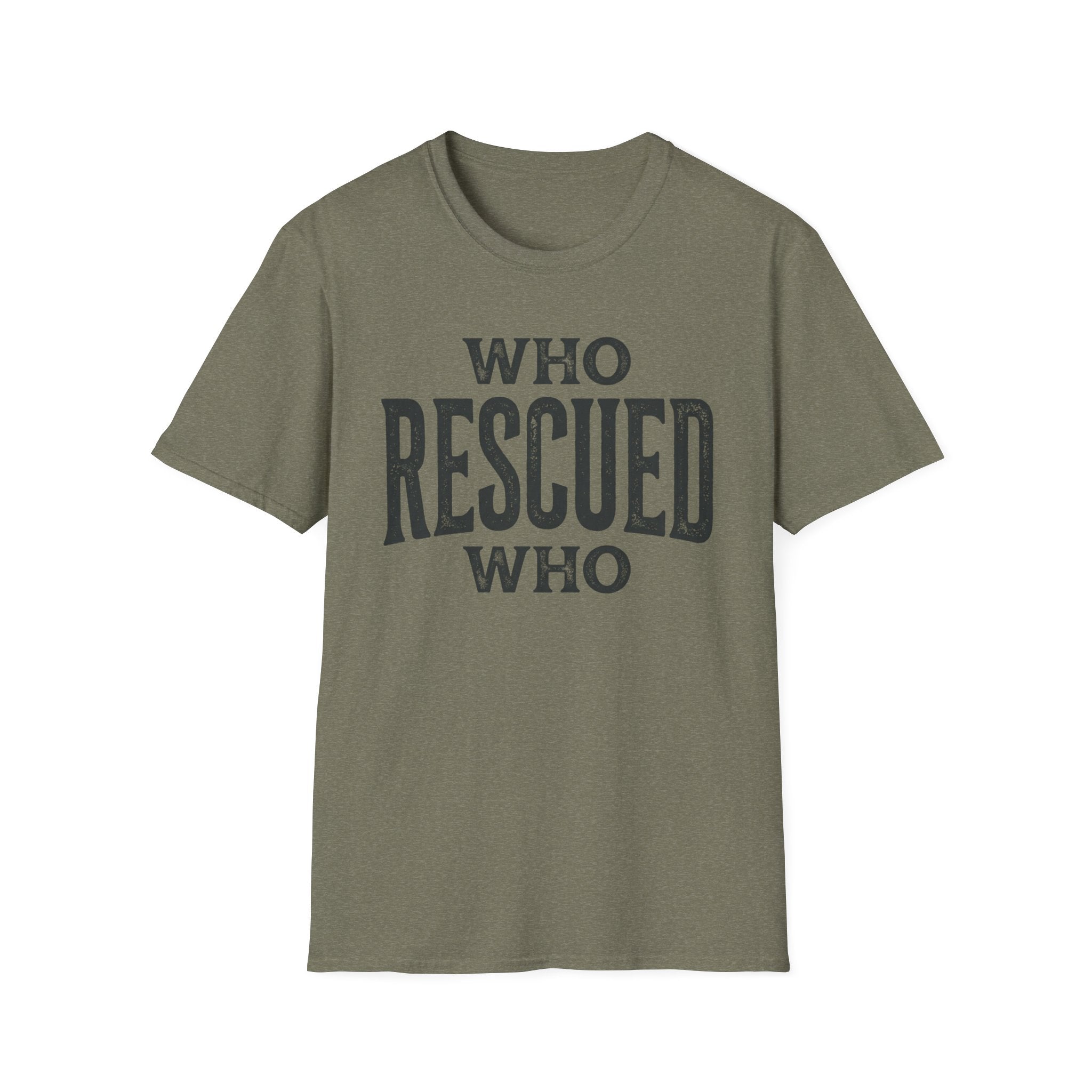 WhoRescuedWho T-shirt