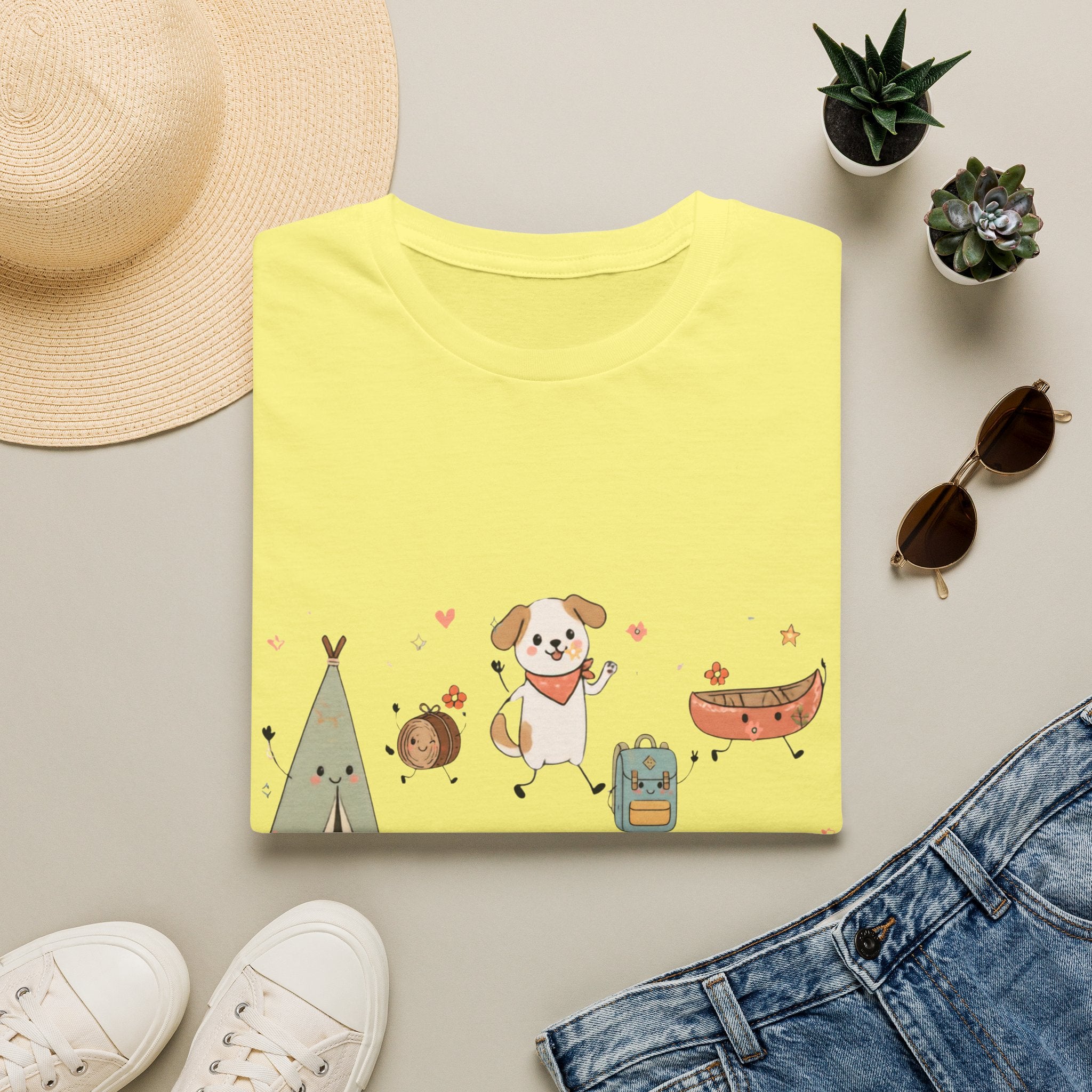 Pup Camping T-shirt