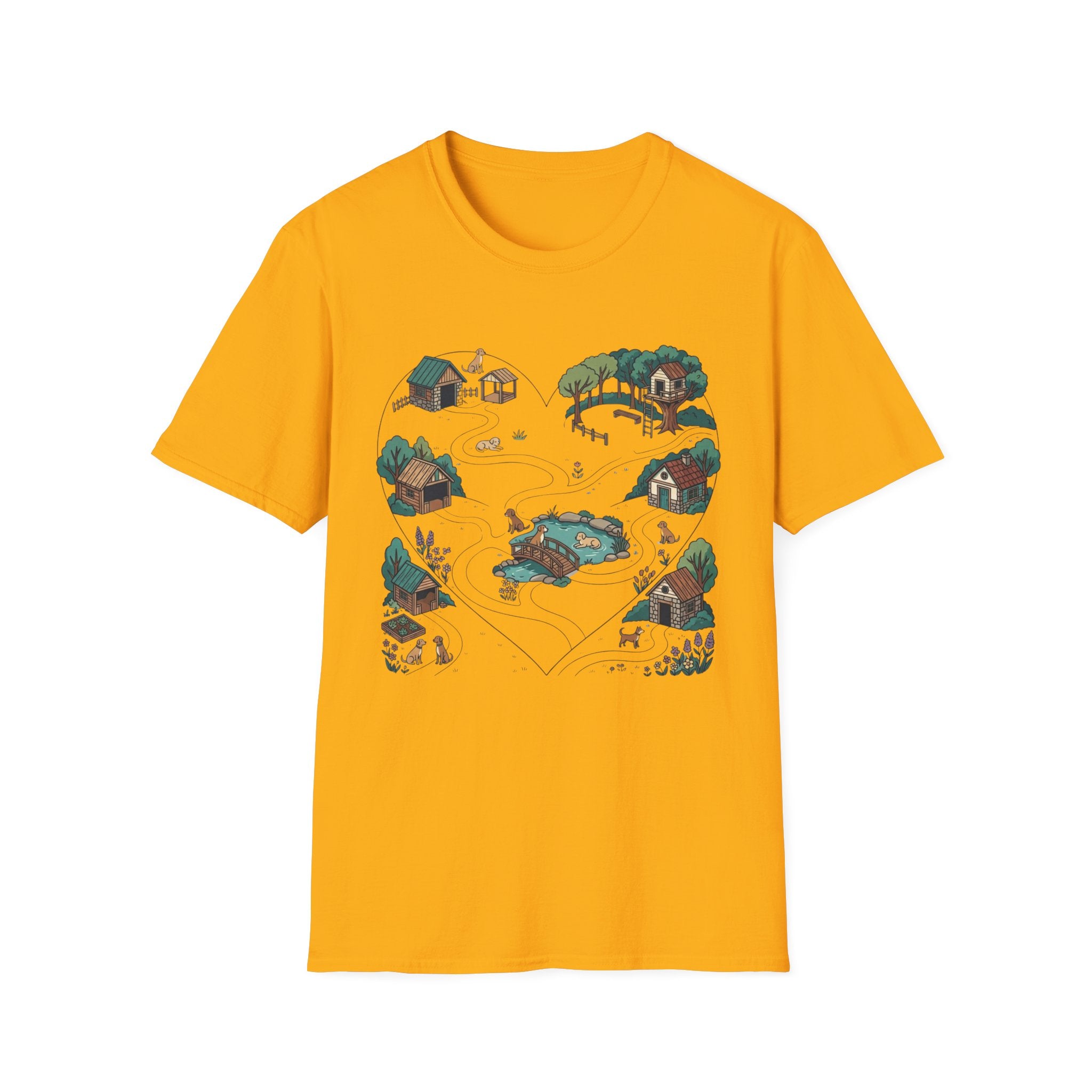 DogParkHeart  T-Shirt