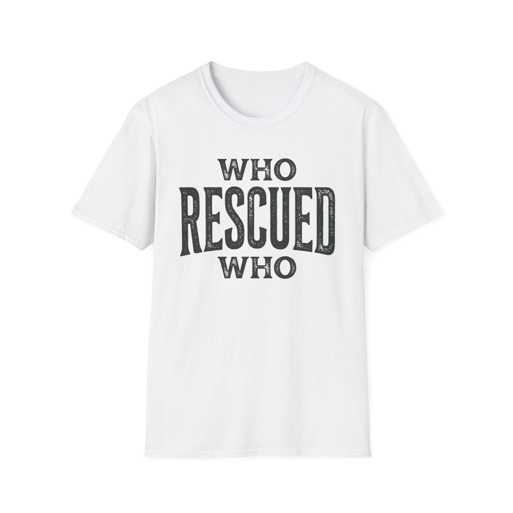 WhoRescuedWho T-shirt