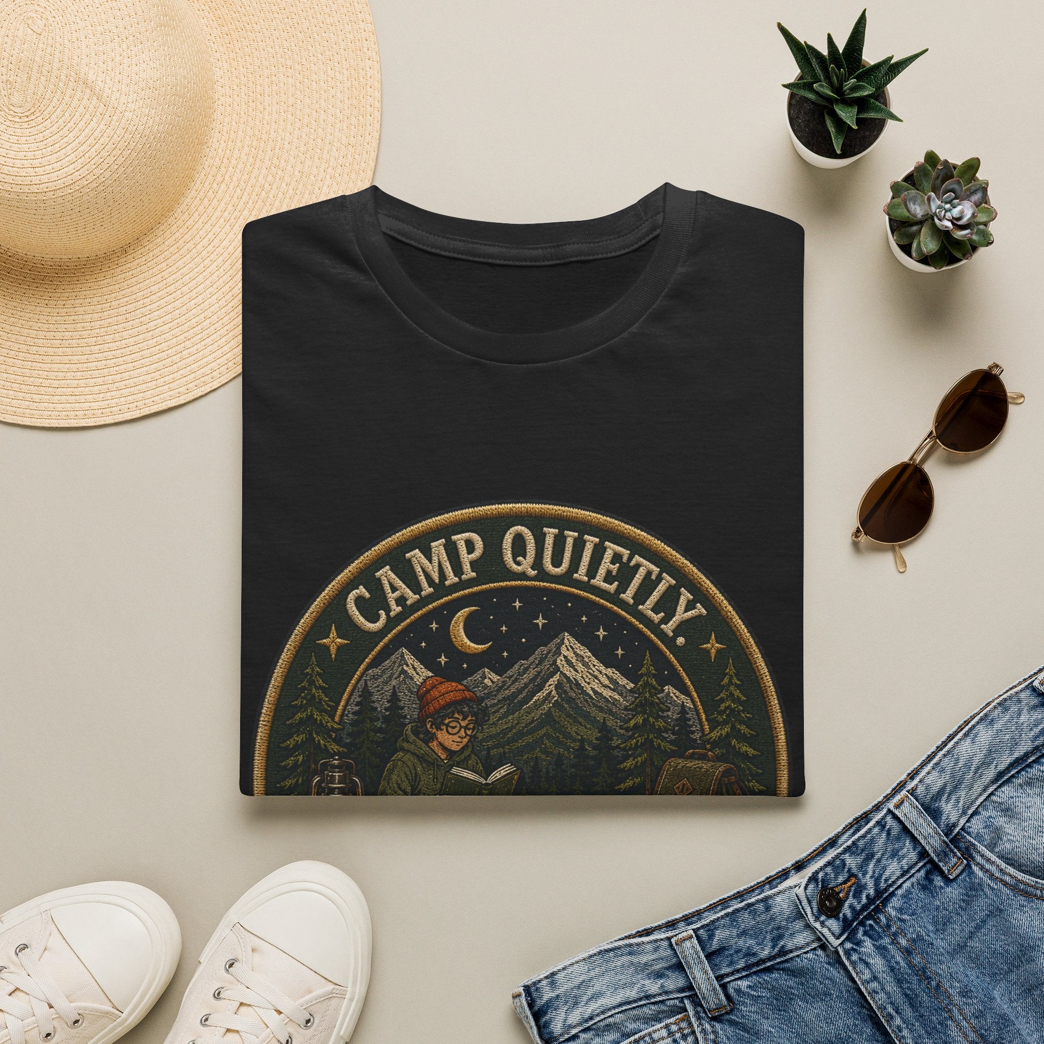 CampQuietly02 T-shirt