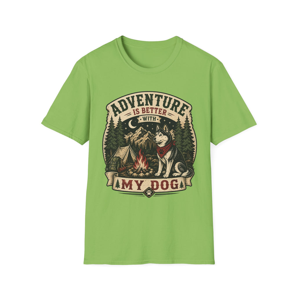 Adventure Is Better With My Dog T-Shirt