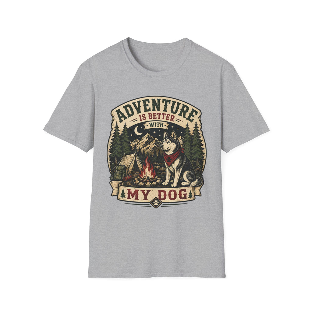 Adventure Is Better With My Dog T-Shirt