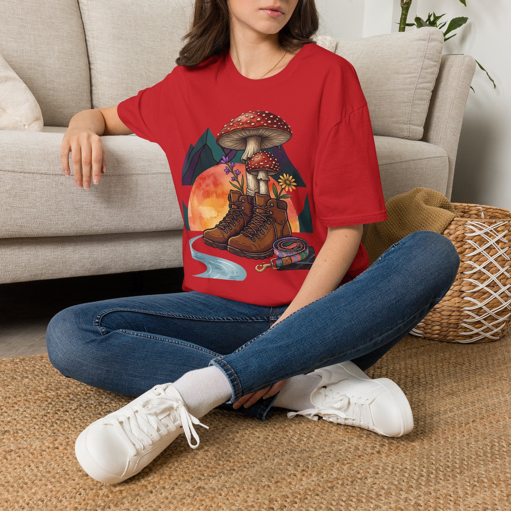 HikingBootsSun T-Shirt