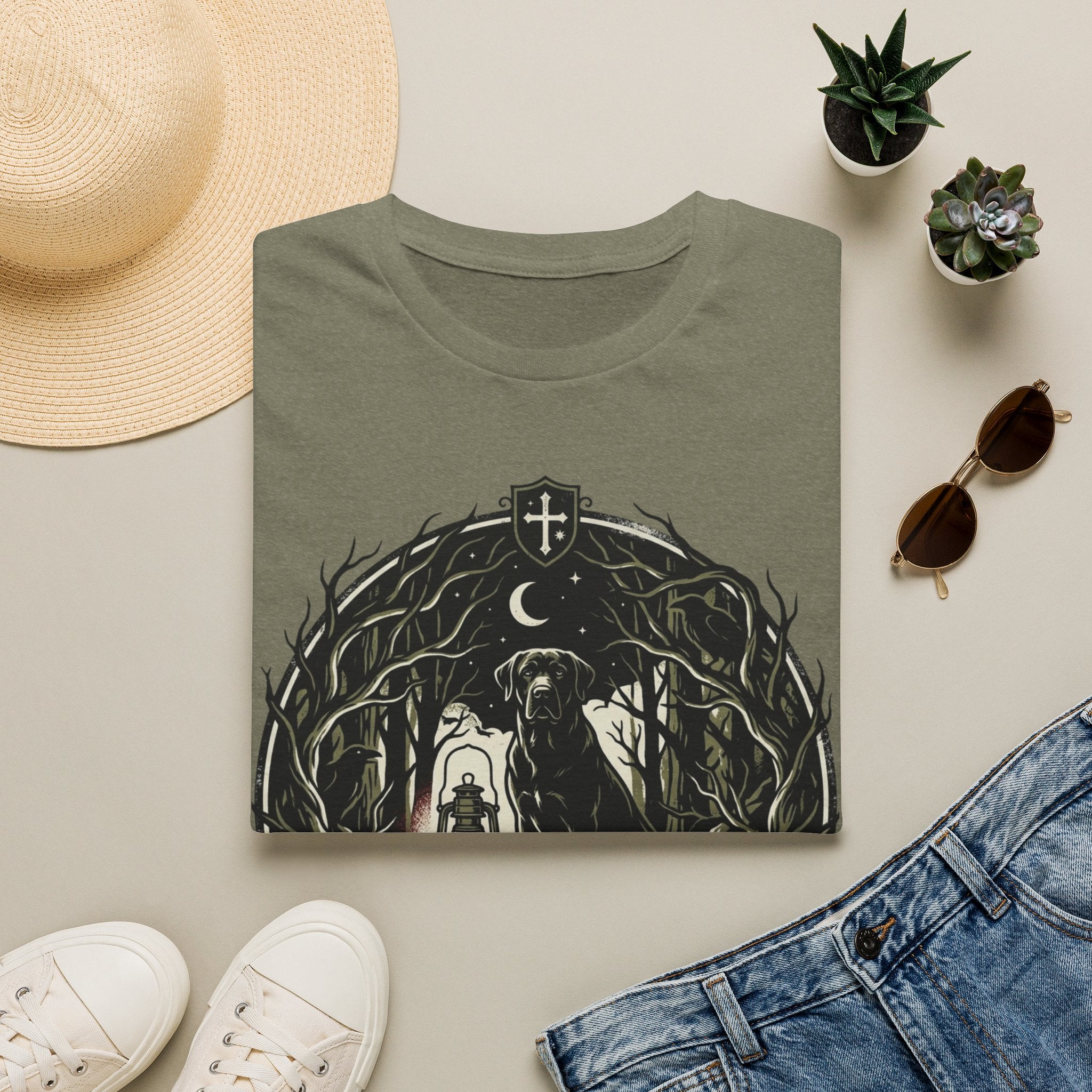 Dog Stays T-shirt