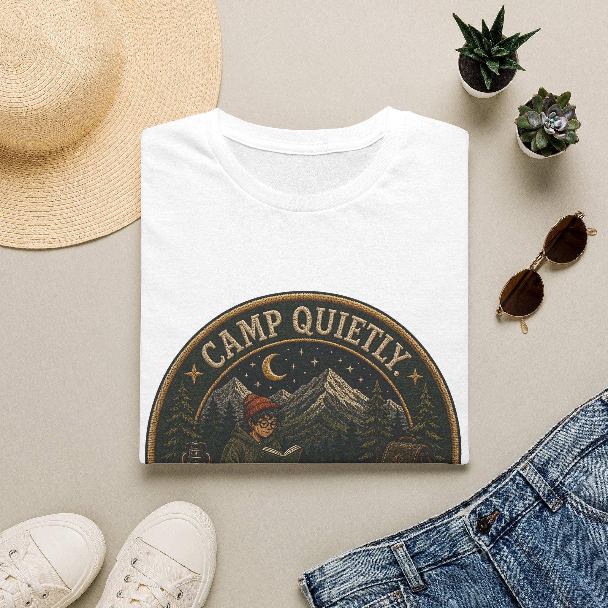 CampQuietly02 T-shirt