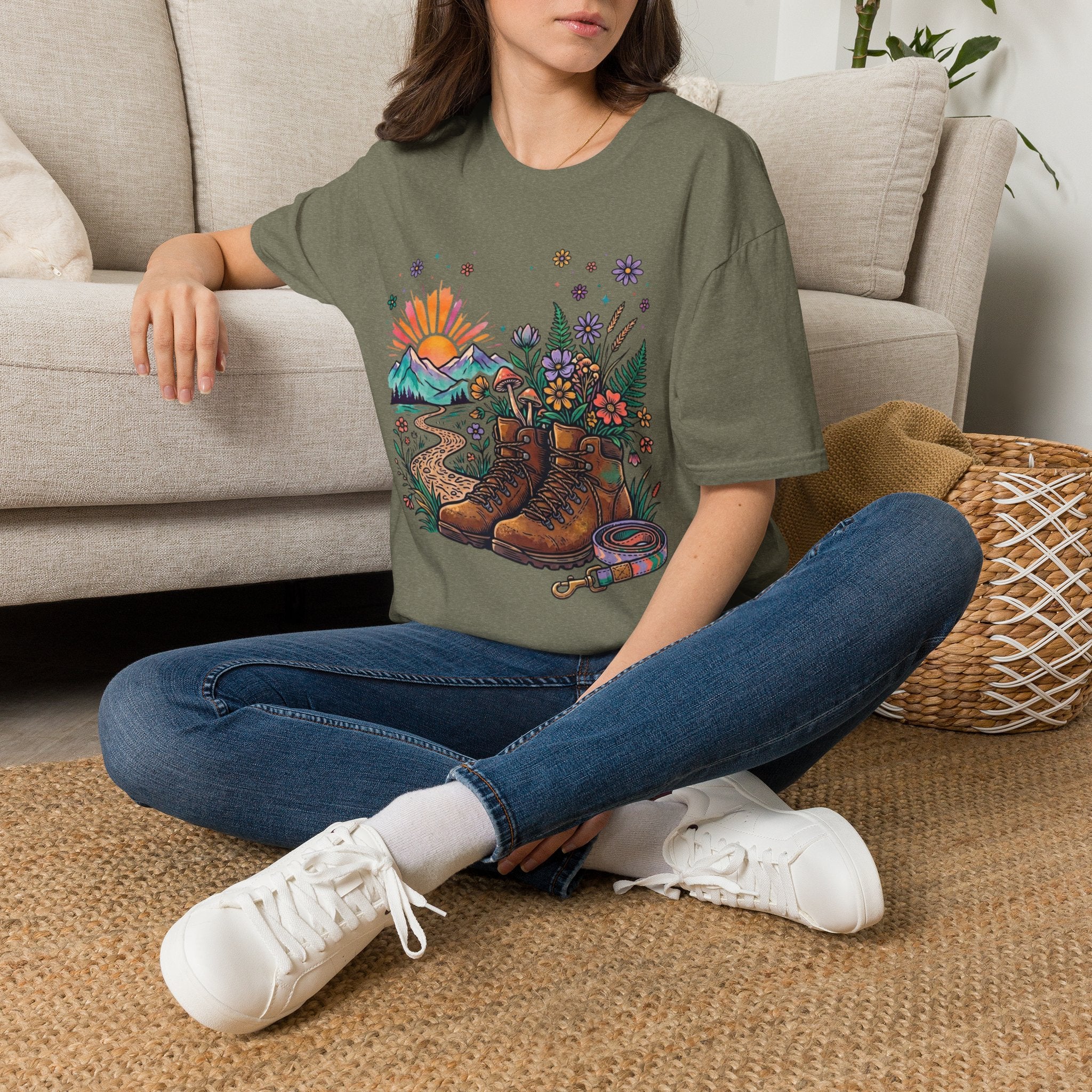 BootsDogLeash T-Shirt