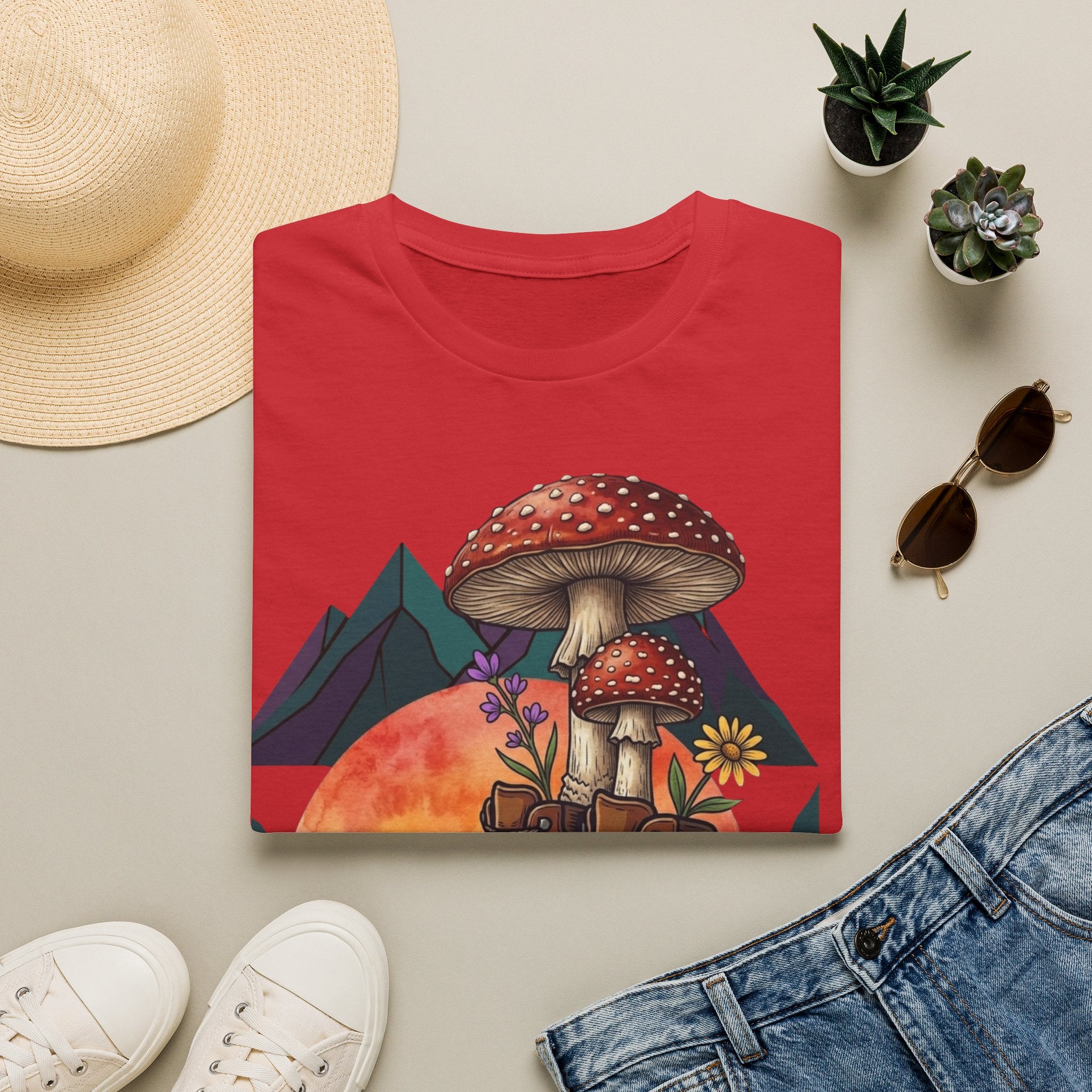 HikingBootsSun T-Shirt