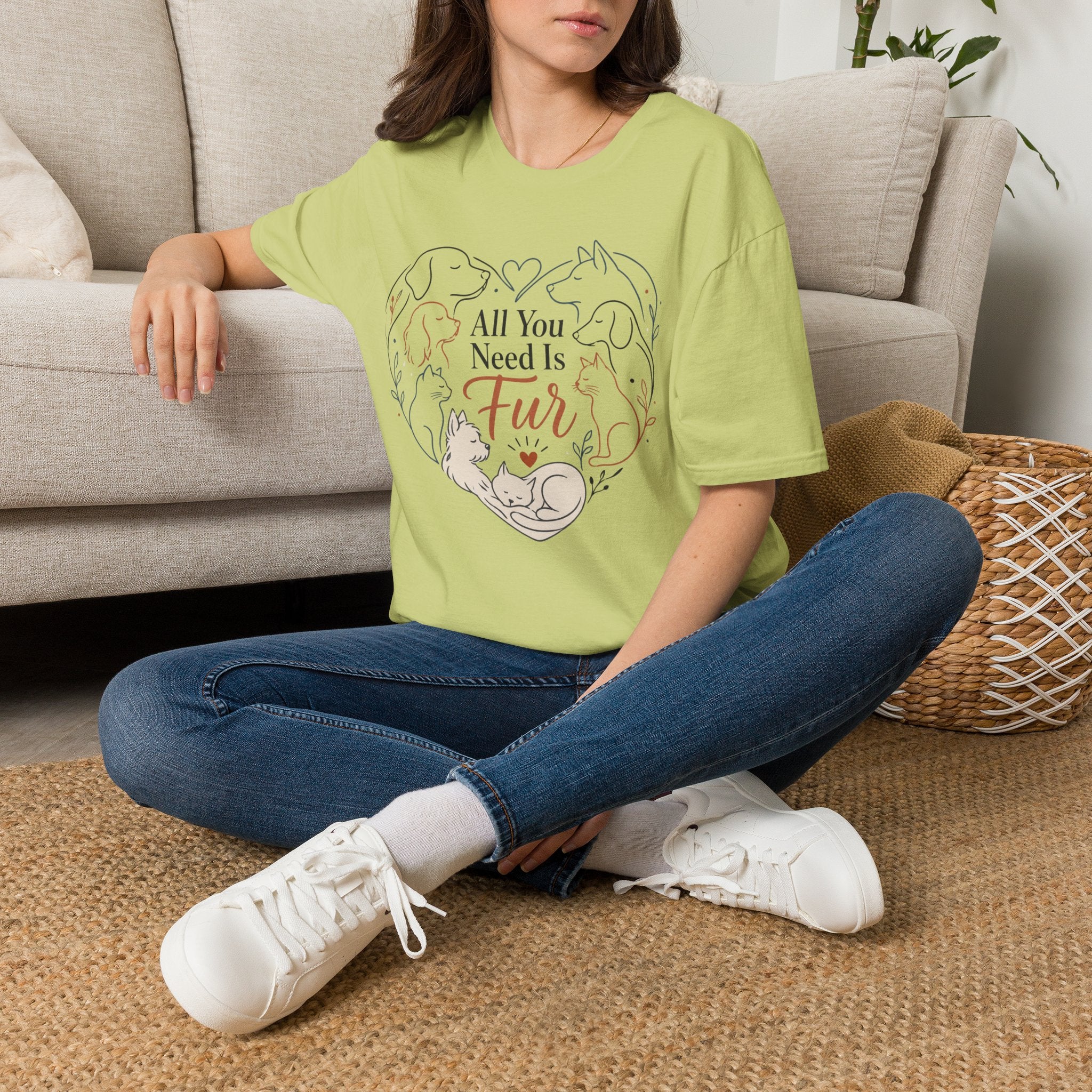 All You Need Is Fur T-Shirt