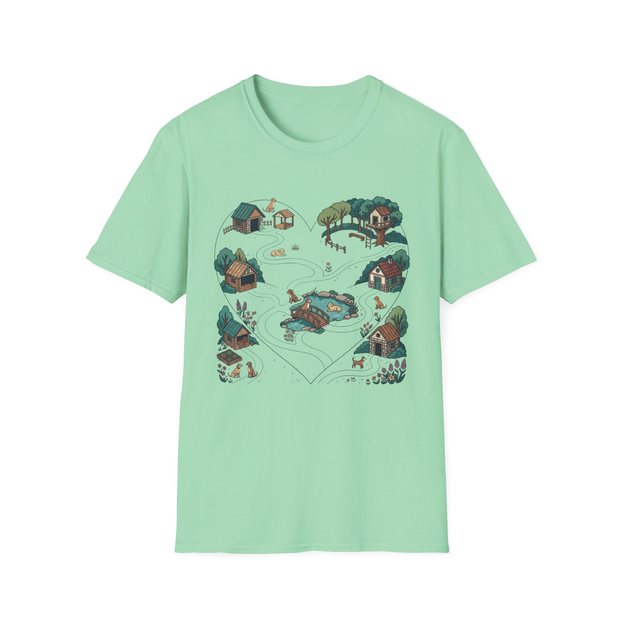 DogParkHeart  T-Shirt