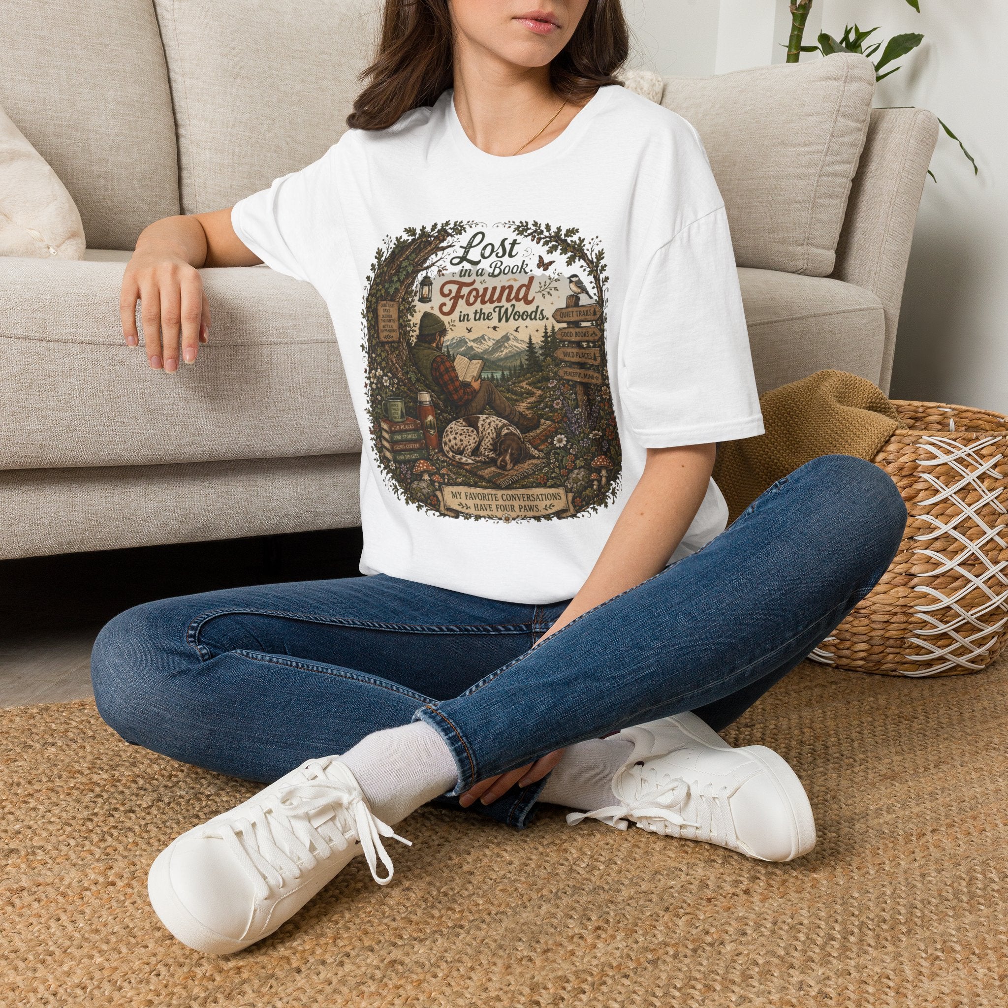 LostInABook01 T-shirt
