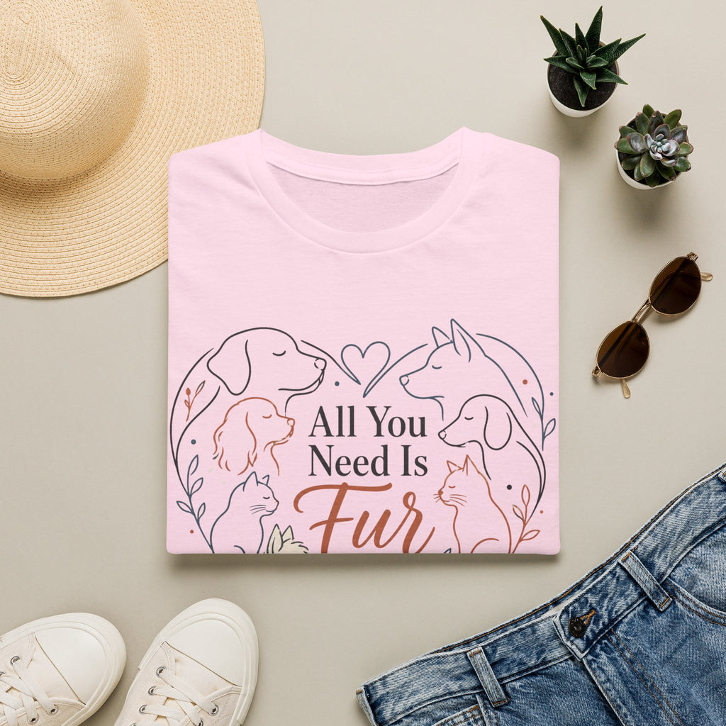 All You Need Is Fur T-Shirt