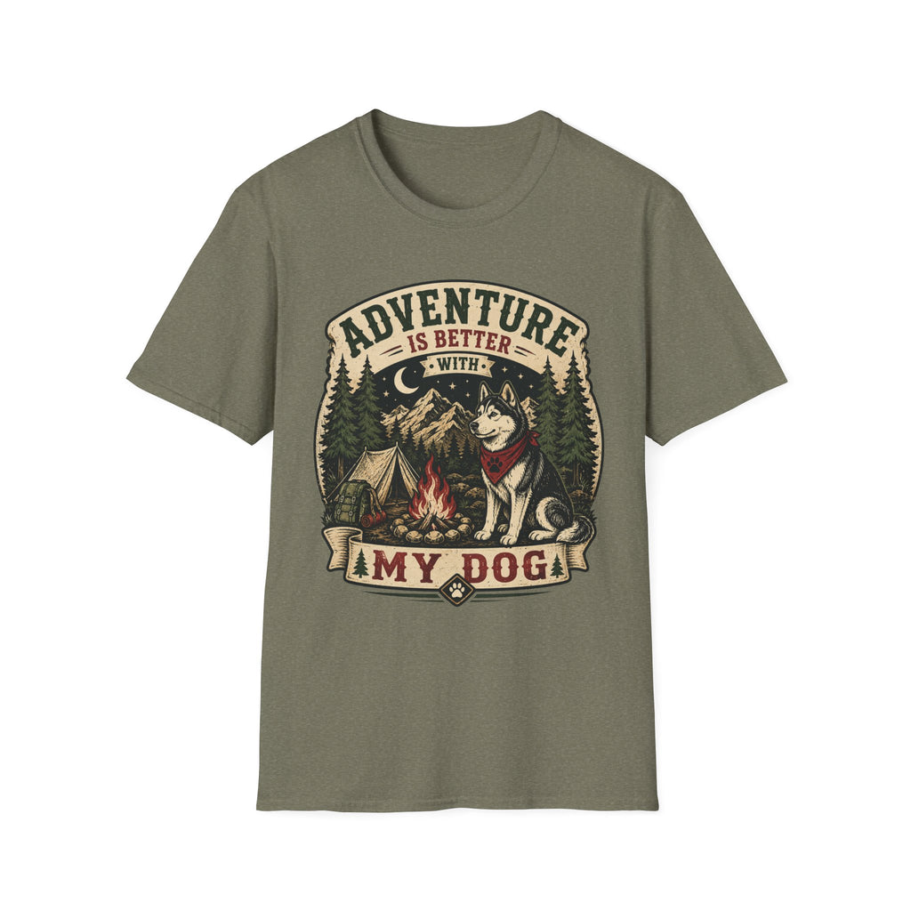 Adventure Is Better With My Dog T-Shirt