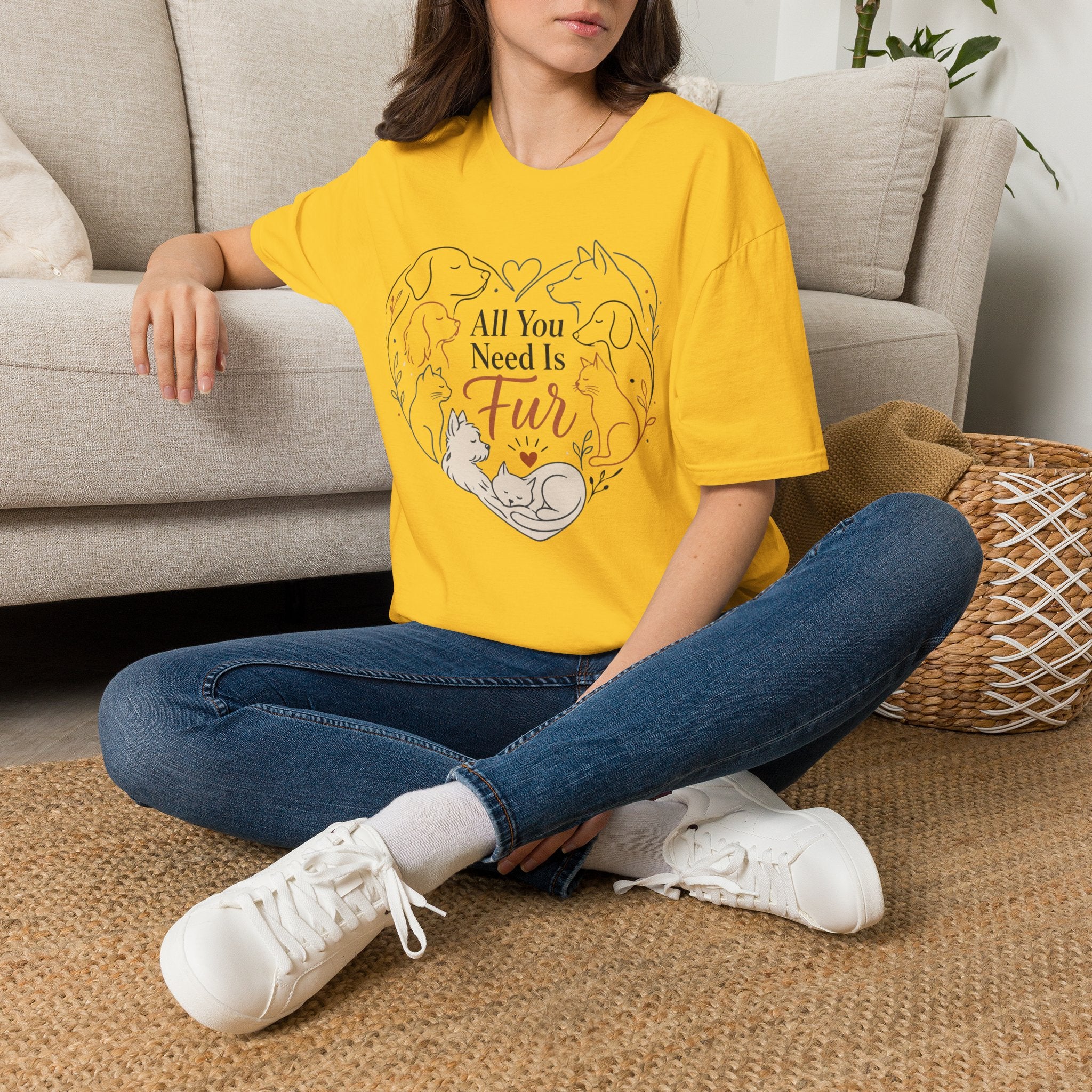 All You Need Is Fur T-Shirt