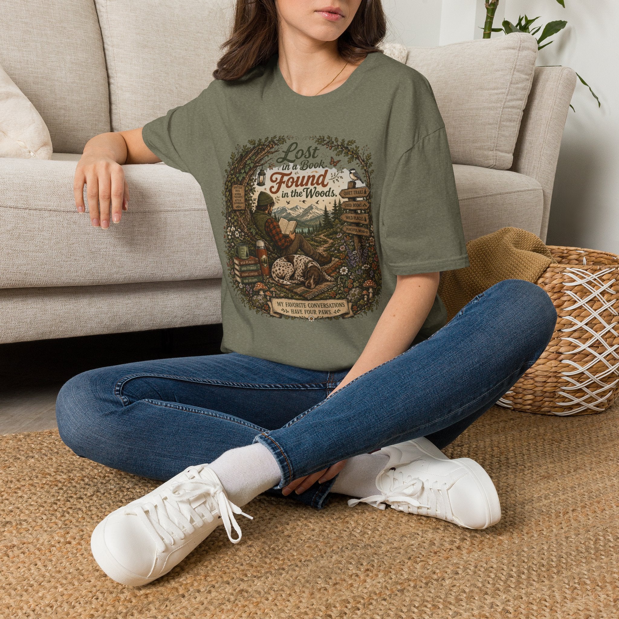 LostInABook01 T-shirt