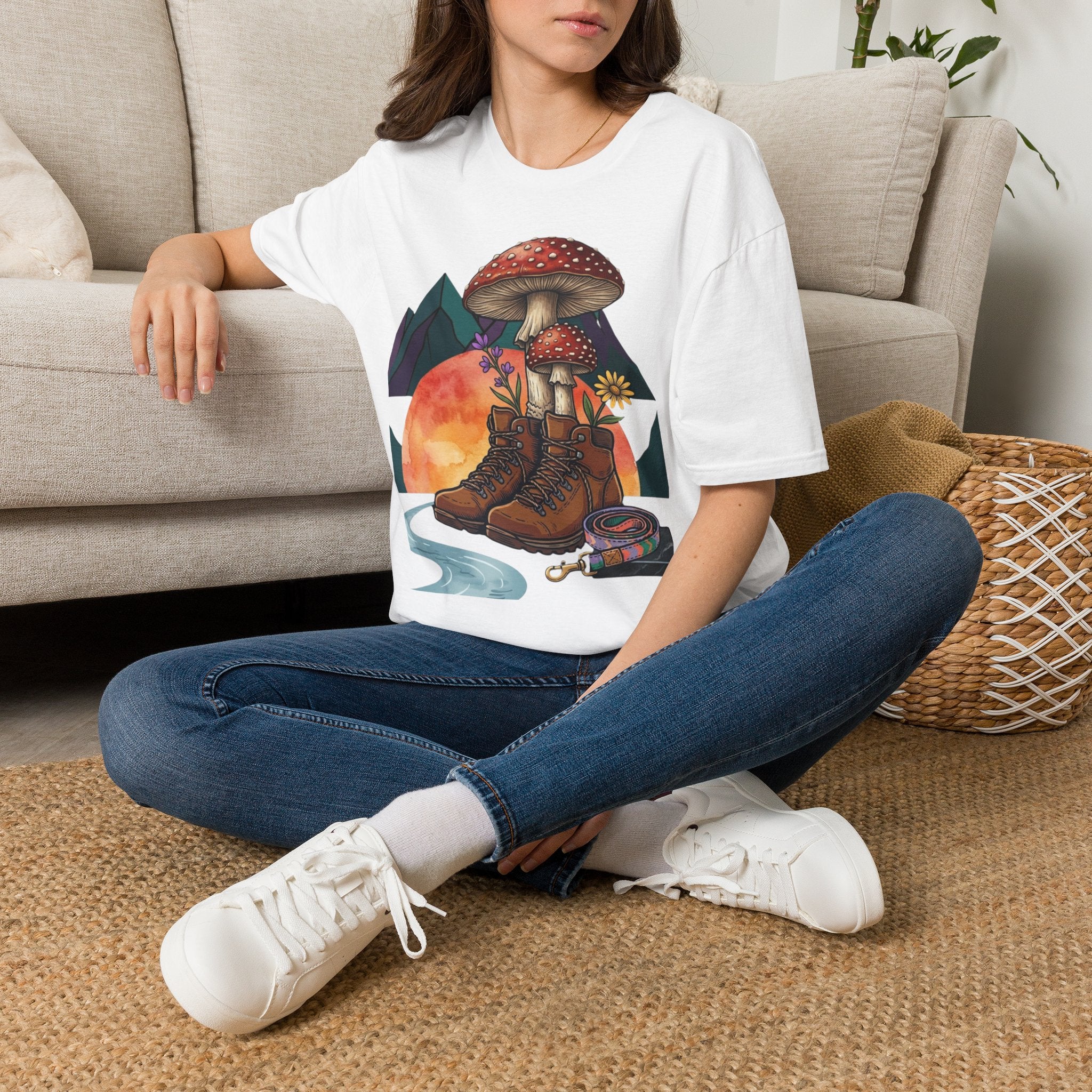 HikingBootsSun T-Shirt
