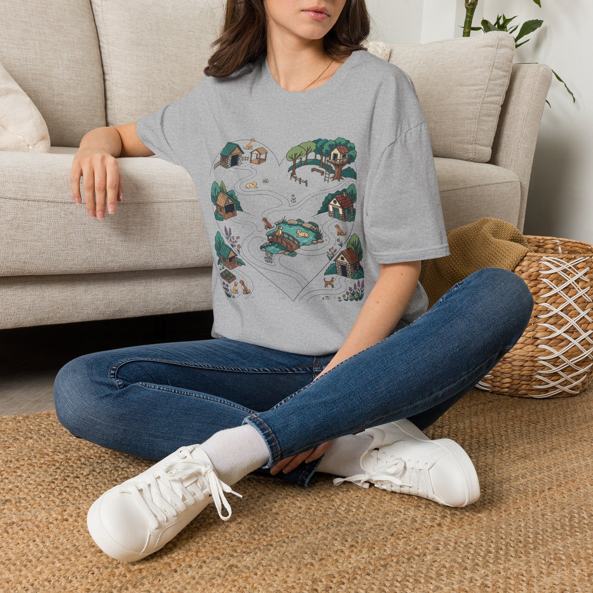 DogParkHeart  T-Shirt