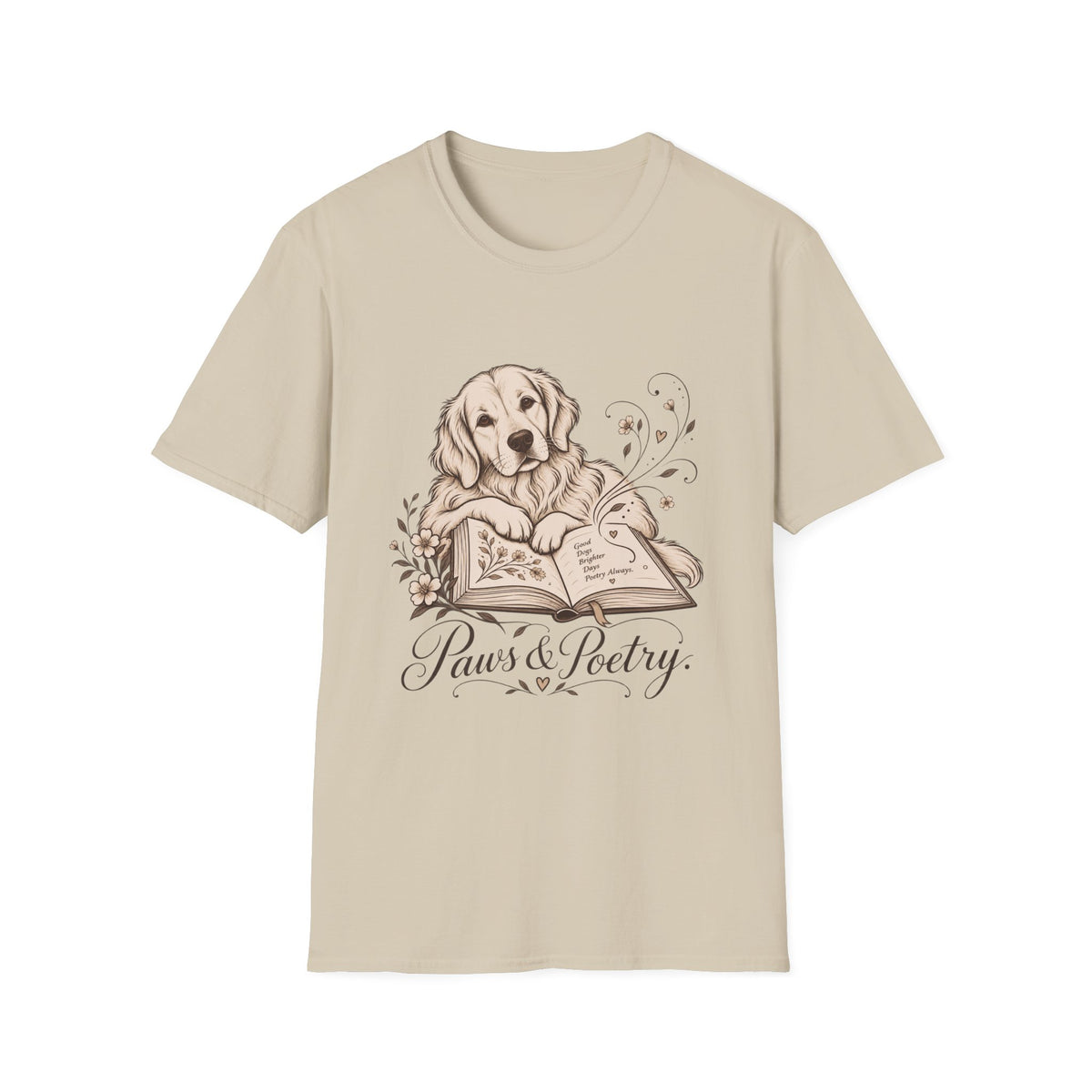Paws and Poetry T-shirt